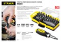 STAYER Compact-38, 38 предм., реверсивная отвертка с насадками (2557-H38) 00023400