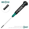 KRAFTOOL Precision, Hex2.0, отвертка для точных работ (25685-2.0) 00023692