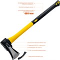 STAYER FIBERGLASS, 2000/2800 г, 680 мм, кованый топор-колун, Professional (20623-20) 00023953
