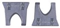 STAYER 5 - 6 мм, 2 шт, металлические плоские клинья (20991-H2) 00023992
