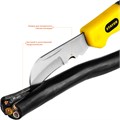 STAYER изогнутое лезвие, монтерский складной нож, Professional (45409) 00024418
