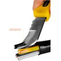 STAYER изогнутое лезвие, монтерский складной нож, Professional (45409) 00024418