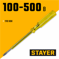 STAYER TOPElectro, 100 - 500 В, 190 мм, электрический пробник (2570-19) 00024525