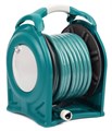 RACO корпус из высокопрочного пластика, шланг 25 м х 1/2″, поливочный набор 4 предмета, катушка со шлангом в комплекте (4260-55/590) 00024803