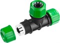РОСТОК RW-12, 1/2″ х 1/2″ х 1/2″, пластик ABS, цанговый тройник (426369) 00024836