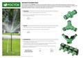 РОСТОК WR-1, пластик ABS, штуцерный тройник (426375) 00024841