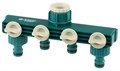 RACO ORIGINAL, 1/2″ - 3/4″, четырехканальный, с внутренней резьбой, из ABS пластика, поливочный распределитель (4250-55258C) 00024869