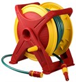 GRINDA HS-25, шланг 25 м x 1/2″, поливочный набор 4 предмета, возможность крепить к стене, катушка со шлангом в комплекте (8-428441) 00025098