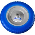 ЗУБР КПУ-1, 3.25″ х 350 мм, для тачек (арт. 39901, 39976), стальной диск, подшипник - 16 мм, полиуретановое колесо, Профессионал (39912-1) 00025592