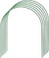 GRINDA 3.0 м, стальные, покрытие ПВХ, 6 шт, дуги для парника (422309-100-120) 00025675