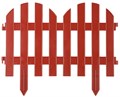 GRINDA Палисадник, 28 х 300 см, терракот, 7 секций, декоративный забор (422205-T) 00026071
