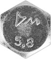 ЗУБР ГОСТ 7798-70, кл. пр. 5.8, M16 х 50 мм, цинк, 5 кг, болт (303080-16-050) 00027131