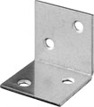 ЗУБР УМШ-1.5, 30 x 30 x 30 x 1.5 мм, белый цинк, широкий мебельный уголок (31034-30) 00028258
