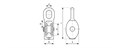 ЗУБР 9 x 40 мм, 1 шт, одинарный блок (304586-40) 00029523