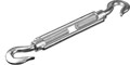 STAYER DIN 1480, М8, 10 шт, талреп крюк-крюк (30525-08) 00029789