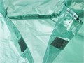 STAYER полиэтилен, зеленый, S-XL, 50 микрон, плащ-дождевик (11610) 00030747