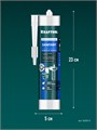 KRAFTOOL SANITARY, 300 мл, белый, санитарный силиконовый герметик (41255-0) 00030761