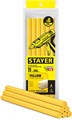 STAYER Yellow, жёлтые, 11 х 200 мм, 6 шт, клеевые стержни, Professional (2-06821-Y-S06) 00030847