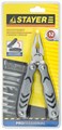 STAYER PROFESSIONAL, мультитул, 12в1, силовая модель, с набором бит, нейлоновый чехол, 105мм (22852) 00031091
