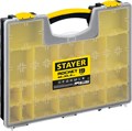 STAYER ROCKET-19, 420 x 330 x 50 мм, (16.5″), пластиковый органайзер с 19 съемными лотками (2-38032) 00031282