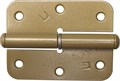 ПН-85, 85 x 41 х 2.5 мм, правая, цвет золотой металлик, карточная петля (37643-85R) 00031872