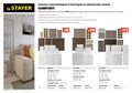 STAYER коричневые, самоклеящиеся, 98 шт, набор мебельных накладок (40916-H98) 00031984