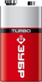 ЗУБР TURBO, 6LR61 (крона), 1 шт, 9 В, алкалиновая батарейка (59219) 00032991