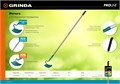 GRINDA PH-225 ALU, 225 х 80 х 1465 мм, D-образный профиль, углеродистая сталь, антикор. покрытие, алюминиевый черенок, мотыга, PROLine (39599) 000187066