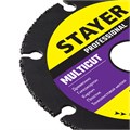 STAYER Multicut, 115 х 22.2 мм, для УШМ, диск отрезной по дереву (36860-115) 000200624