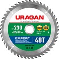 URAGAN Expert, 230 х 32/30 мм, 48Т, пильный диск по дереву (36802-230-32-48) 0001363152