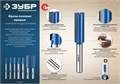 ЗУБР 12 x 30 мм, хвостовик 8 мм, фреза пазовая прямая с нижними подрезателями, Профессионал (28755-12-30) 0001363857