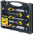 STAYER Hercules, 5 предм., набор стамесок-долот, Professional (18205-H5) 0001463613