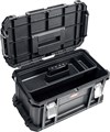 KETER SMART ROLLING, 564 х 373 х 700 мм, (22″), набор пластиковый ящик-тележка + ящик для инструментов + ящик органайзер (38390-22) 0002073123