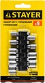 STAYER 9 шт, набор бит с торцовыми головками (26089-H9) 0002179084