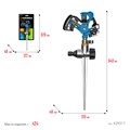 GRINDA RI-2, с адаптером, металлический, на пике, импульсный распылитель, PROLine (429311) 0002183195