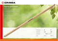 GRINDA 1300 мм, шлифованный, дерево высшего сорта, черенок для грабель (39630-13) 0002183598