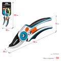 GRINDA P-29, 210 мм, закаленная сталь, усиленная конструкция с эргономичными алюминиевыми рукоятками, плоскостной секатор, PROLine (423429) 0002184193