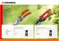 GRINDA G-1, 150 мм, цельнокованые лезвия, стальные рукоятки, покрытие ПВХ, плоскостной мини-секатор (423101) 0002184259
