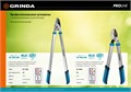 GRINDA PL-740A, длина 740 мм, лезвия из высокоуглеродистой закаленной стали, алюминиевые рукоятки, большой контактный сучкорез, PROLine (424517) 0002184280