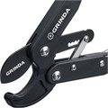 GRINDA C-410A, длина 410 мм, лезвия из высокоуглеродистой стали, композитные рукоятки, храповый механизм, контактный сучкорез, PROLine (424520) 0002184298