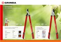 GRINDA R-740A, длина 740 мм, закаленные лезвия, антикор. покрытие, стальные рукоятки, большой контактный сучкорез (40233) 0002184310