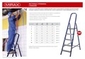 MIRAX 4 ступени, 80 см, стальная стремянка (38800-04) 0002190261