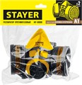 STAYER HF-6000, два фильтра A1 в комплекте, респиратор противогазовый, Professional (11175) 0002260139