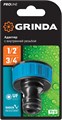 GRINDA TI-34, 3/4″, с внутренней резьбой, штуцерный адаптер, PROLine (8-426402) 0002278151