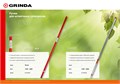 GRINDA TH-24, 1250-2400 мм, сталь, высокоуглеродистая сталь, для штанговых сучкорезов, телескопическая ручка (8-424447) 0002278981