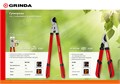 GRINDA R-390, 390 мм, закаленные лезвия, стальные рукоятки, малый плоскостной сучкорез (8-424108) 0002279163