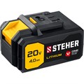 STEHER V1, 20 В, 300 Н·м, 1 АКБ (4 А·ч), бесщеточный гайковерт, кейс (CWB-300-1) 0002407425