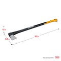 KRAFTOOL X27, 1750/2800 г, в чехле, 920 мм, топор-колун (20660-27) 0004503457