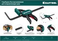 KRAFTOOL GT-160/60, 160/60 мм, универсальная, быстрозажимная, в T-track, пистолетная струбцина (32237) 0004689795