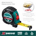 KRAFTOOL X-Drive, 3 м х 19 мм, рулетка (34122-03-19) 0005135349